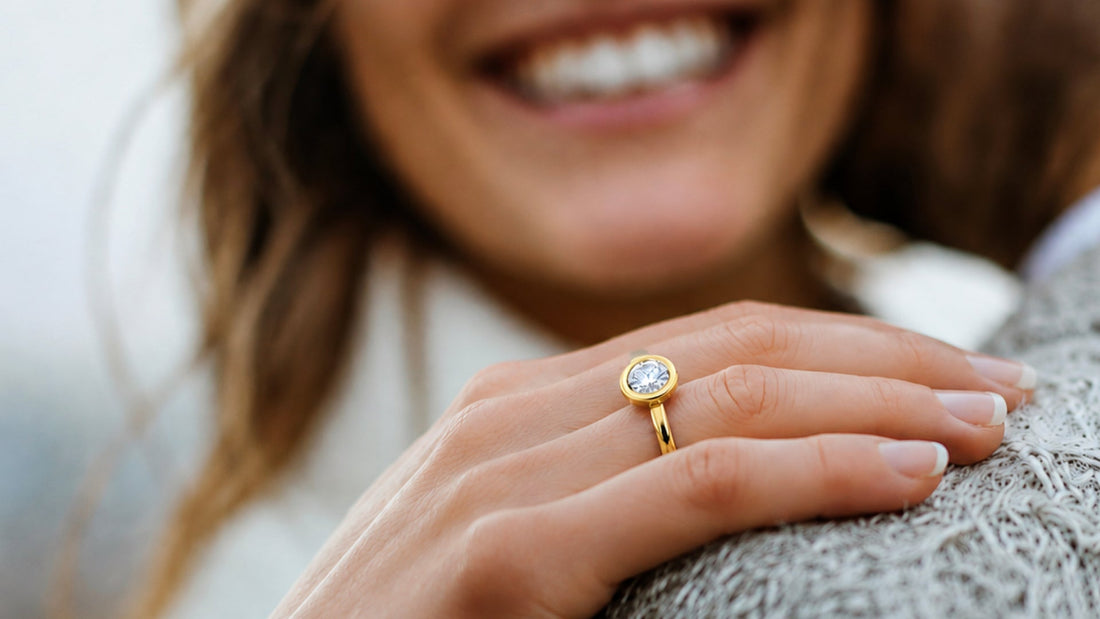 The Beauty of Bezel Set.