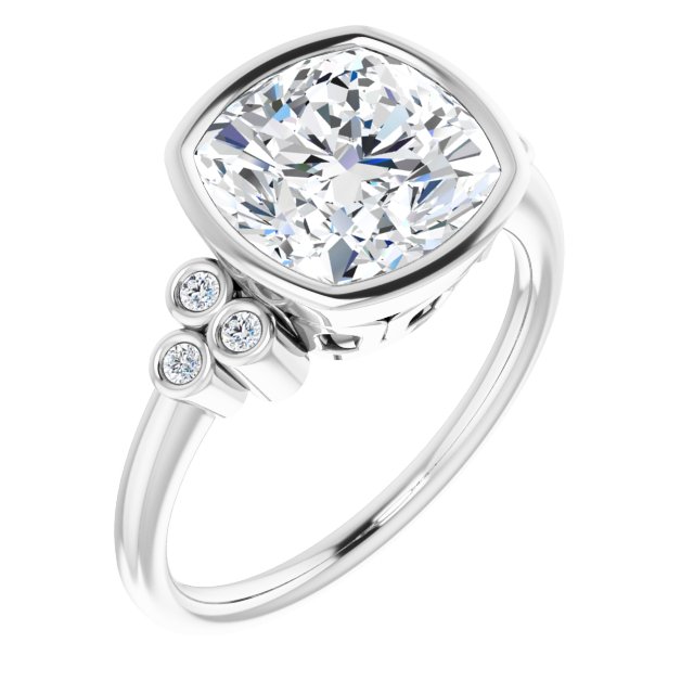 14k-white-gold-cushion,18k-white-gold-cushion,platinum-cushion