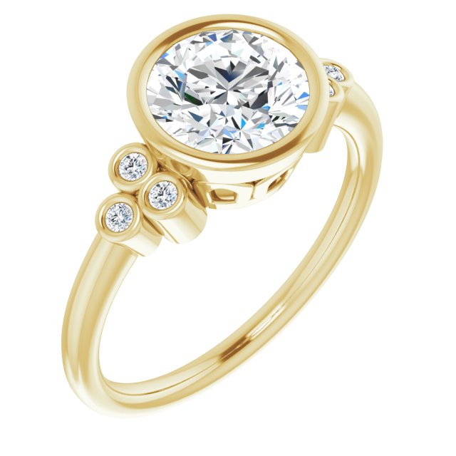 14k-yellow-gold-round,18k-yellow-gold-round