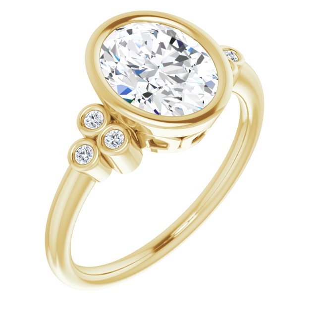 14k-yellow-gold-oval,18k-yellow-gold-oval