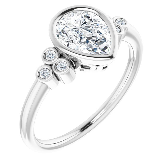 14k-white-gold-pear,18k-white-gold-pear,platinum-pear