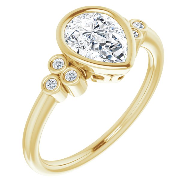 14k-yellow-gold-pear,18k-yellow-gold-pear