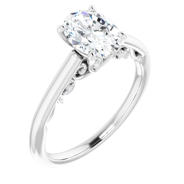 18k-white-gold-oval,platinum-oval