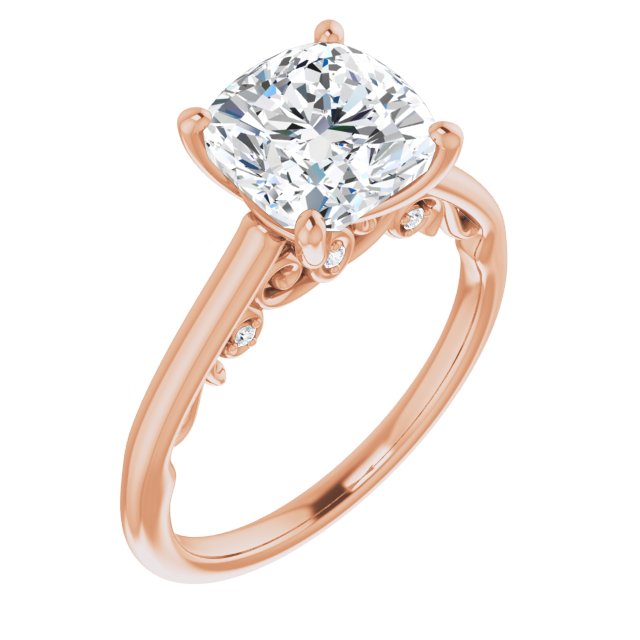 14k-rose-gold-cushion,18k-rose-gold-cushion