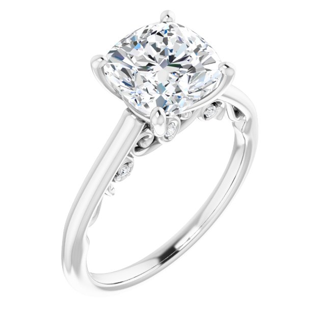 14k-white-gold-cushion,18k-white-gold-cushion,platinum-cushion
