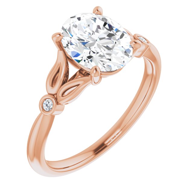 14k-rose-gold-oval,18k-rose-gold-oval