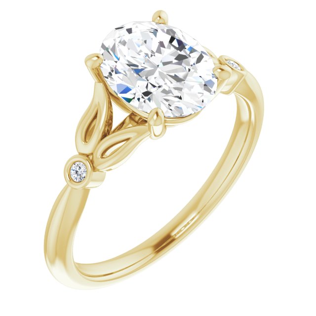 14k-yellow-gold-oval,18k-yellow-gold-oval