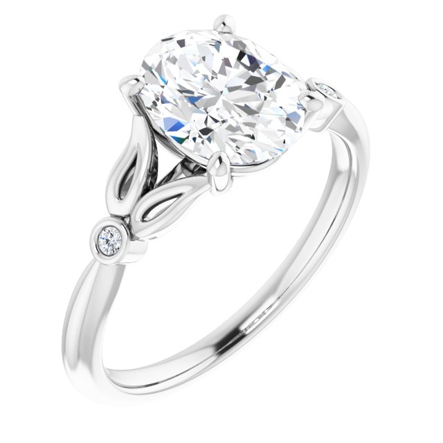 14k-white-gold-oval,18k-white-gold-oval,platinum-oval