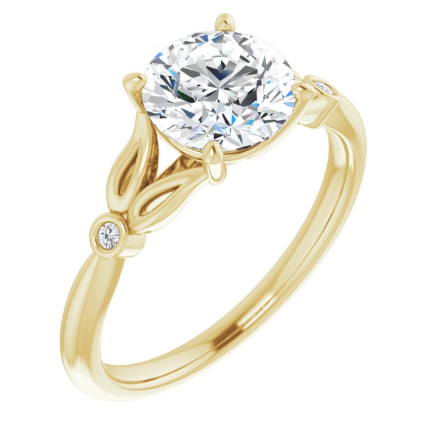 14k-yellow-gold-round,18k-yellow-gold-round