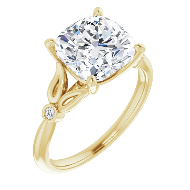 14k-yellow-gold-cushion,18k-yellow-gold-cushion