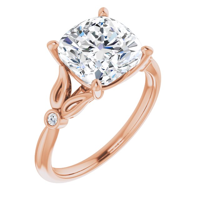 14k-rose-gold-cushion,18k-rose-gold-cushion