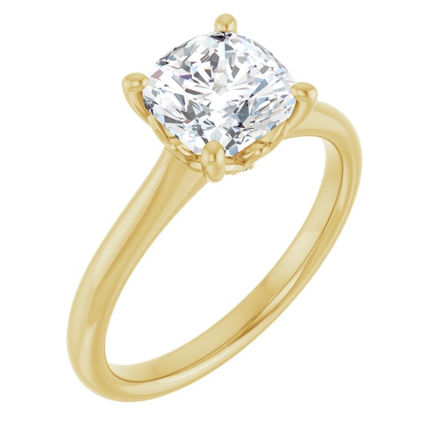 14k-yellow-gold-cushion,18k-yellow-gold-cushion