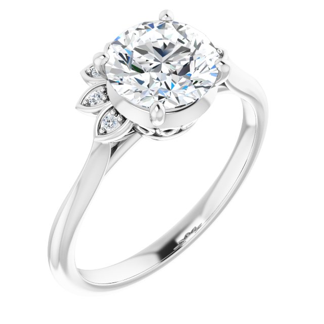 14k-white-gold-round,18k-white-gold-round,platinum-round